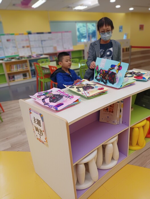 參觀主題書展&藝文展2圖片